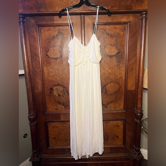 NWT Isabel Marant- White Jenila Dress. Size US 12. French Size 42. - Picture 4 of 10